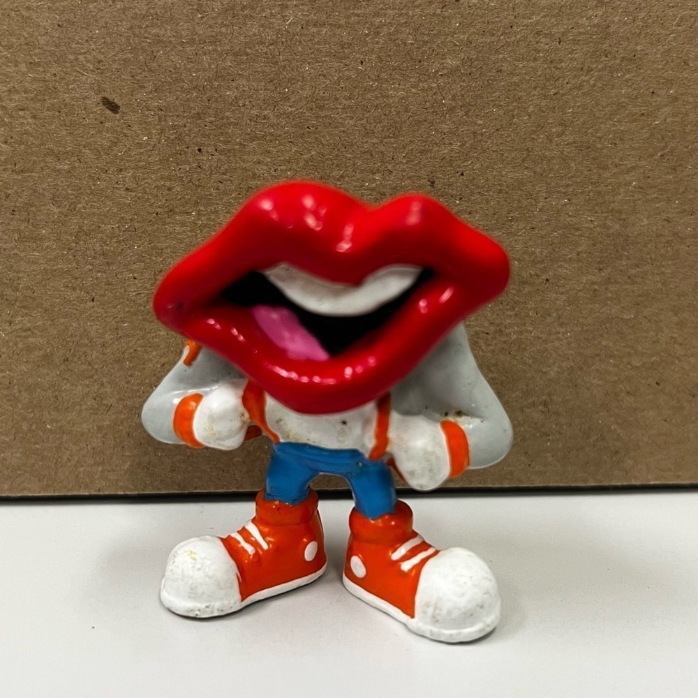 Vintage 1989 Applause Tang Trio Flap The Rapper 2" PVC Action Figure Toy